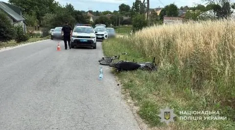 Дитина на велосипеді постраждала в ДТП з мотоциклом на Львівщині