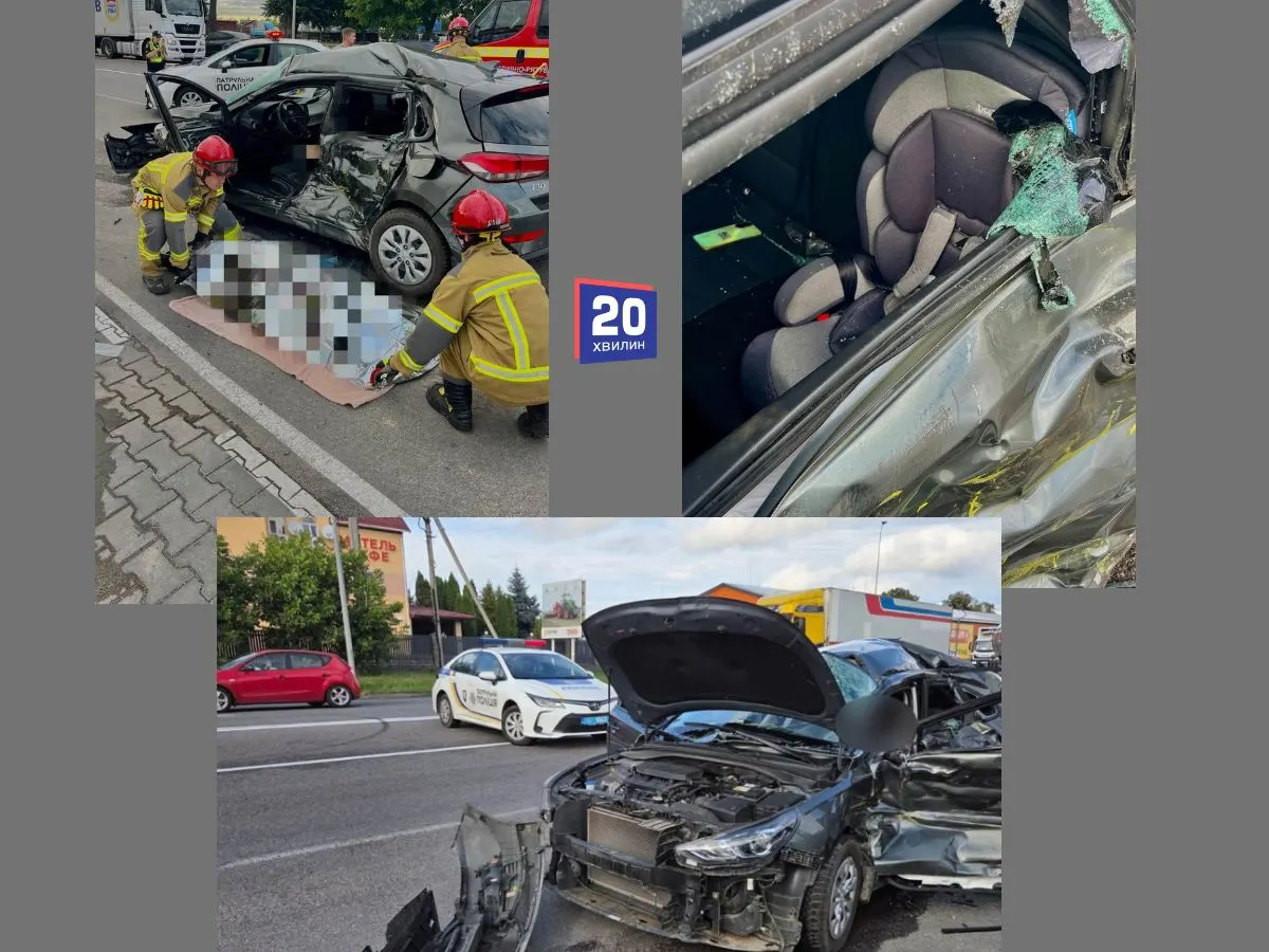 Смертельна ДТП у Якушинцях: двоє загиблих, дитина у лікарні