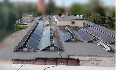 Сонячна станція повністю забезпечує енергією дитяче відділення у Тернополі