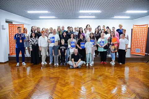 «Талантікос» у Бердичеві: 45 дорослих навчалися, як підтримати юного футболіста