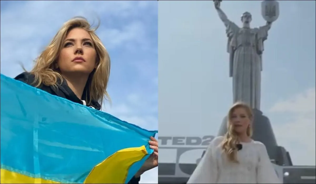 Кетрін Винник у Києві: зірка "Вікінгів" звернулася до українців