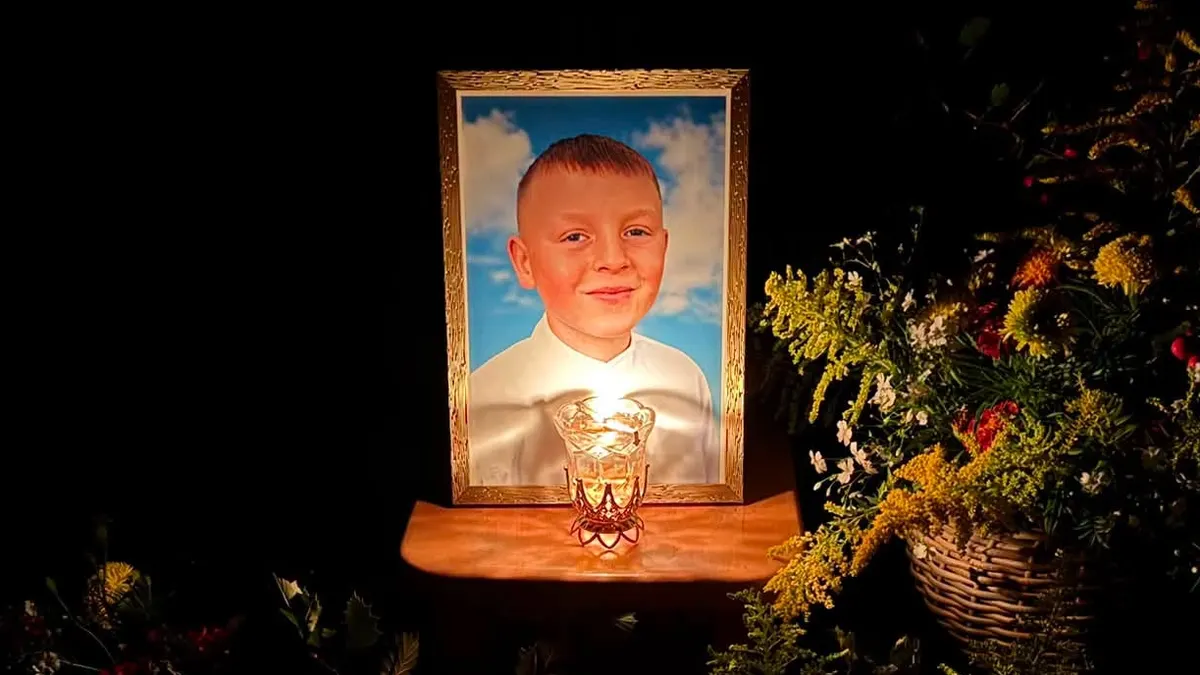 На Волині попрощалися з 7-річним велосипедистом, якого збив мотоцикліст