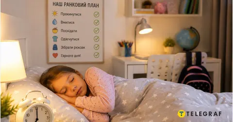 Готуємо дитину до школи за тиждень: режим без істерик