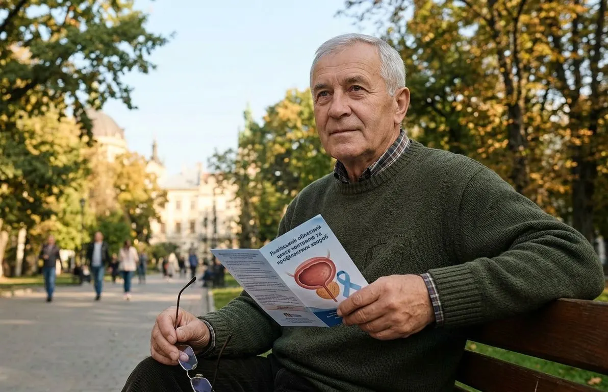Рак простати: чому чоловікам варто не відкладати обстеження