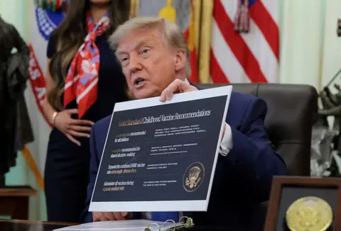 Трамп скоротив дитячі щеплення: що це означає для родин