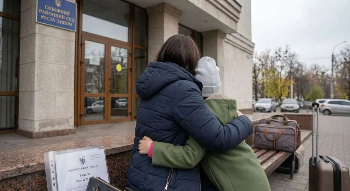 Суд у Дніпрі повернув матері доньку, вивезену до Швейцарії