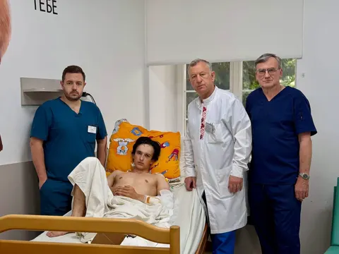 Як львівські лікарі врятували ногу підлітку після мотоаварії