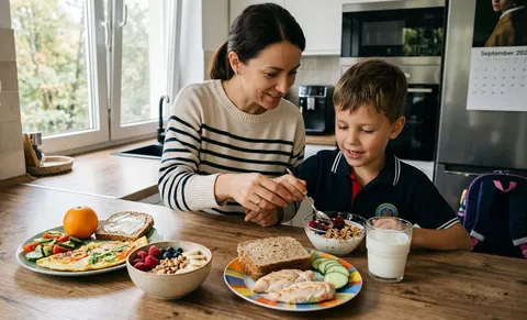 Сніданок школяра: 4 групи продуктів, які мають бути в тарілці