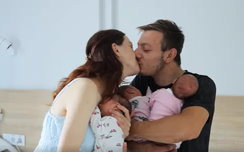 Рідкісна трійня у Львові: історія родини, яка потребувала особливої уваги