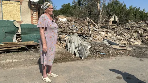 Билбасівка під Слов'янськом: 160 сімей з дітьми живуть за 25 км від фронту