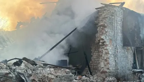 Удар БпЛА по Лозівській громаді: загинула жінка, 13-річний хлопчик у важких опіках